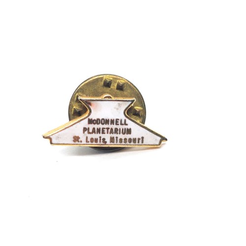 McDonnell Planetarium St Louis Missouri Anstecknadel Weltraum Museum Wissenschaft Vintage