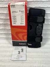 Breg Shortrunner Hinged Knee Brace, Wrap Around w/ straps Size S Small 06772