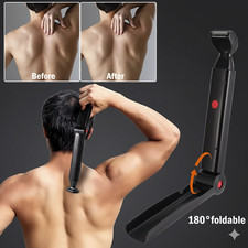 Long Handle Electric Back Shaver For Men Body Hair Removal Razor USB Recharge US 20