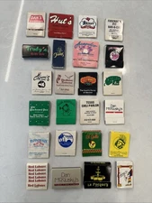 Vintage Austin TX Restaurant Matchbooks Lot Shiner Hut’s Trudy’s Chili Parlor