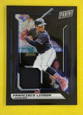 2019 The National Francisco Lindor Black Shimmer Jersey /10! Astros 