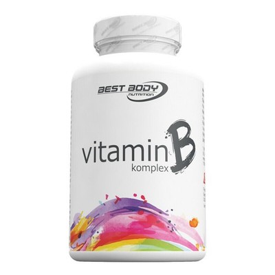 (EUR 170,80 / kg) 100 Kapseln Vitamin B Komplex Best Body Nutrition B1 B2 B6