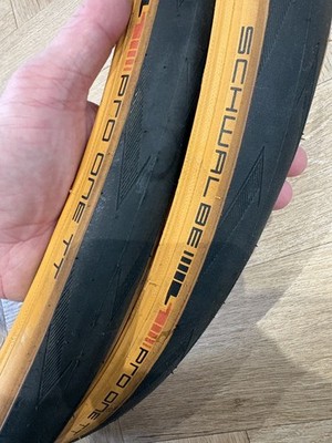 Schwalbe Pro One TT Tubeless Addix Rennreifen Paar 700 x 28 UVP 120£ 