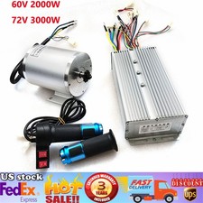 60V 72V Electric Scooter E-Bike Motor Conversion Kit Speed Controller 2000/3000W