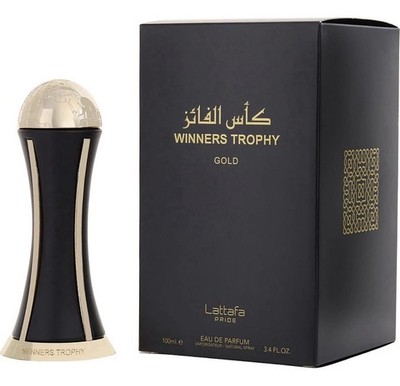Winners Trophy Gold by Lattafa  Unisex 3.4 Oz Eau De Parfum Spray