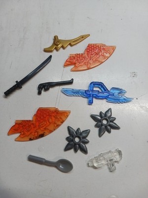 Lot of 10 Action Figure Weapons Fantasy Sci-Fi Blades Accessories