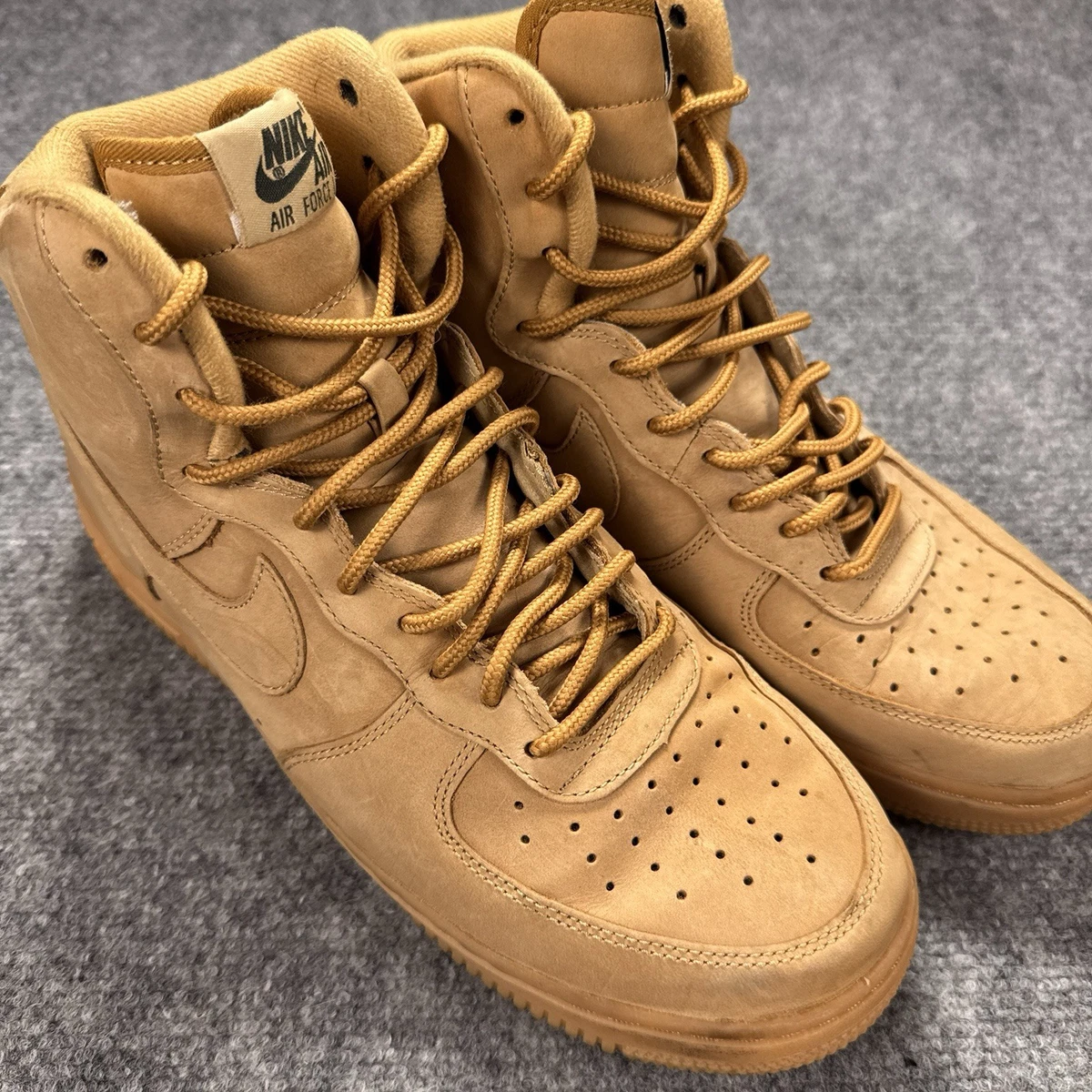 Preços baixos em Nike Air Force 1 High Wheat | eBay