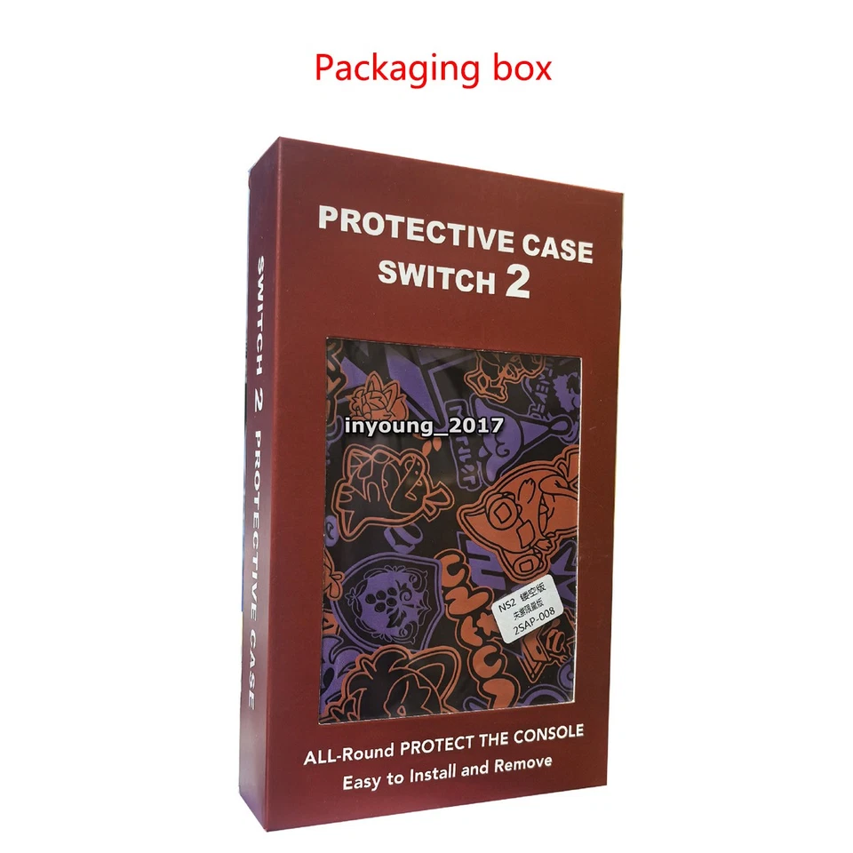 Protective Shell Case Cover for Nintendo Switch 2 Console Joycons Monster Hunter - Image 3 of 3