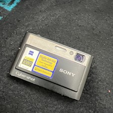 Sony Cyber-shot DSC-T20 Digital Camera Black No Charger/Memory Card