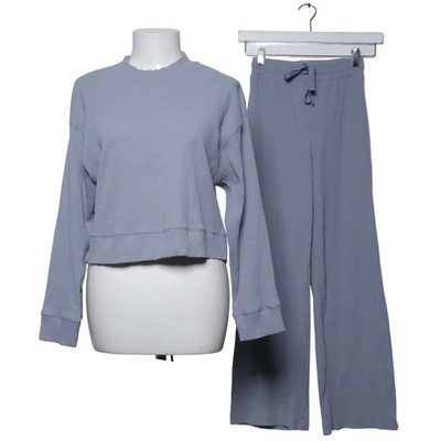 H&M, Set, Größe: XS, Baumwolle/Elasthan/Polyester, Blau, Einfarbig #fpU