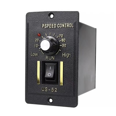Motor Speed Controller US-52 AC 220V Controller 6W15W25W40W90W120W Motor Switch