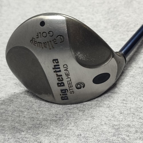 CALLAWAY BIG BERTHA STEELHEAD X-14 Ensemble de fers 3-9+Pw+Sw Manche en... EUR 157,48 - FR