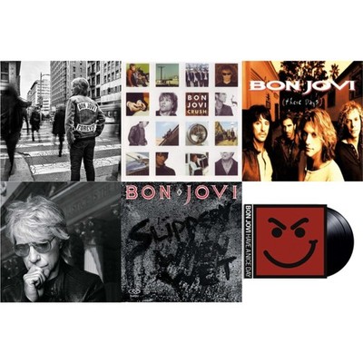 Bon Jovi - Forever & 2020 (2LP/Gold Vinyl) & Slippery When Wet (180G) & These