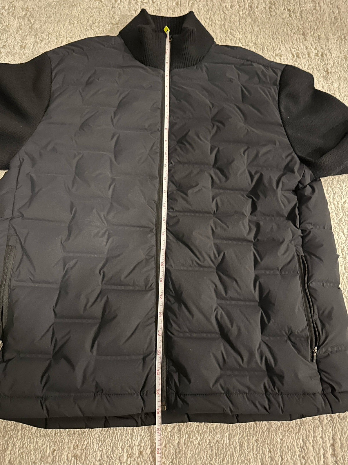 Huckberry Proof Down Full-Zip Black Jacket Men’s … - image 7