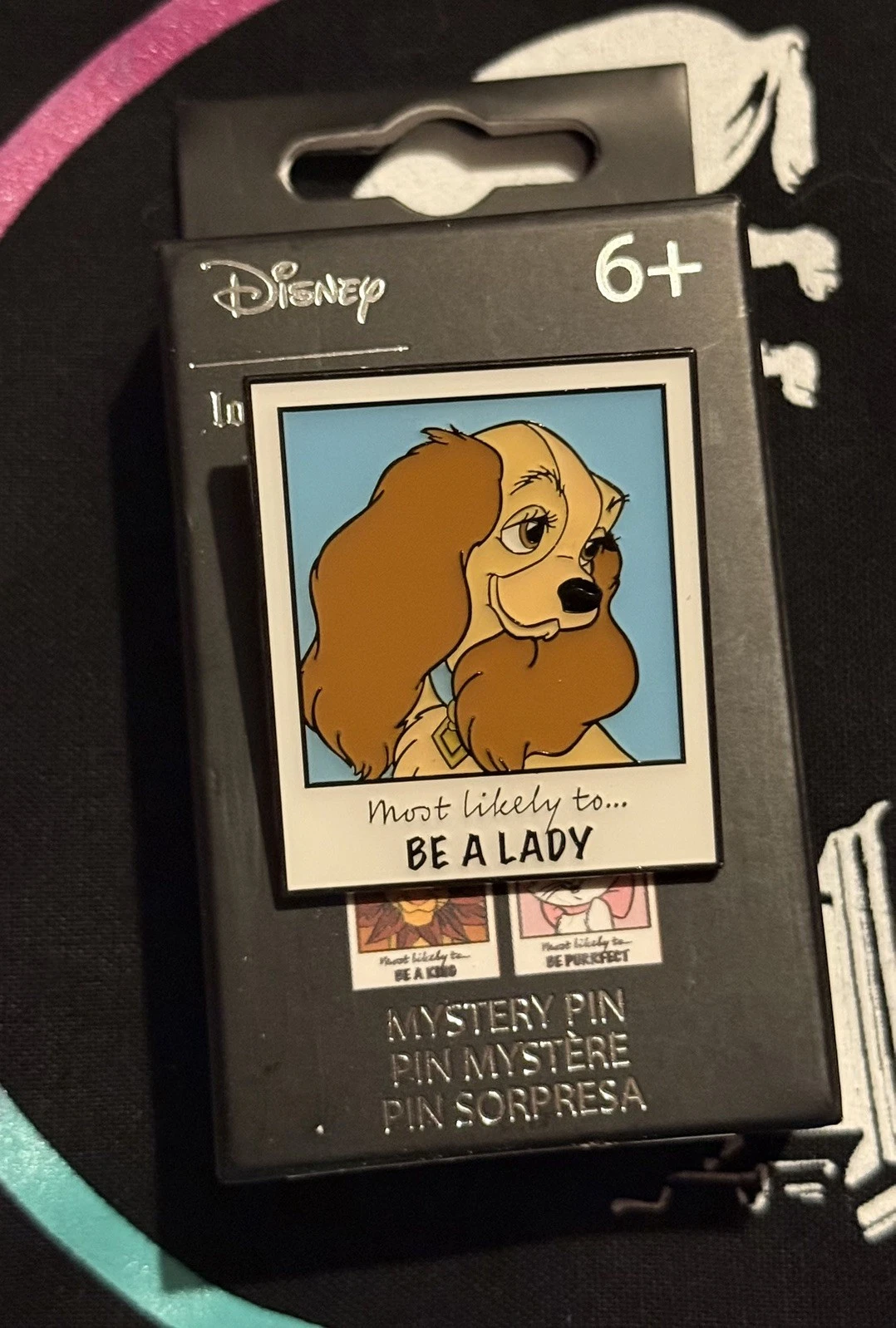 Disney Yearbook Portrait Loungefly Blind Box Mystery Pins - Lady