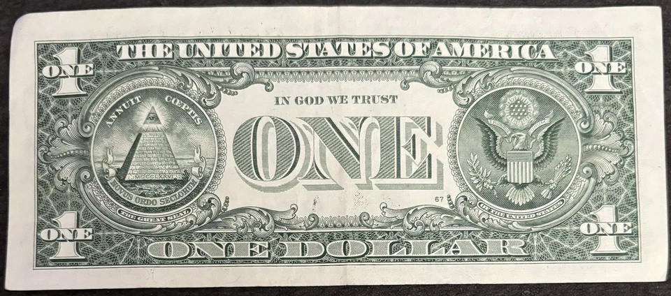 2021 Richmond $1 Bill October 24th 1952 Birthday/Anniversary Low Sum 14 Note - Image 2 of 2