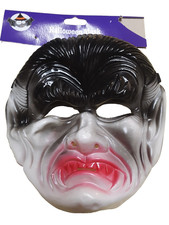 Scary Halloween Mask DRACULA FACE Costume Cosplay Prop ages 6-Adult