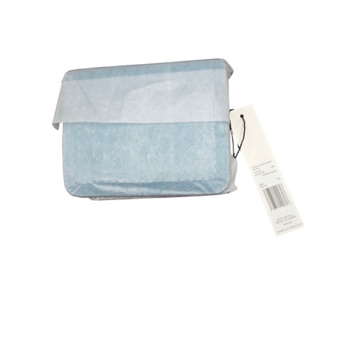Mini billetera azul Marc Jacobs Harbor bolsa para monedas con cremallera ranuras CC bolsillos - Imagen 12 de 12