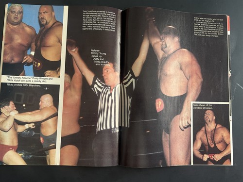 1987 Wrestling Insider RICKY The STEAMBOAT Randy Macho Man SAVAGE Elizabeth - Picture 7 of 7