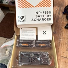 NP-F550 Battery  Charger K F Concept