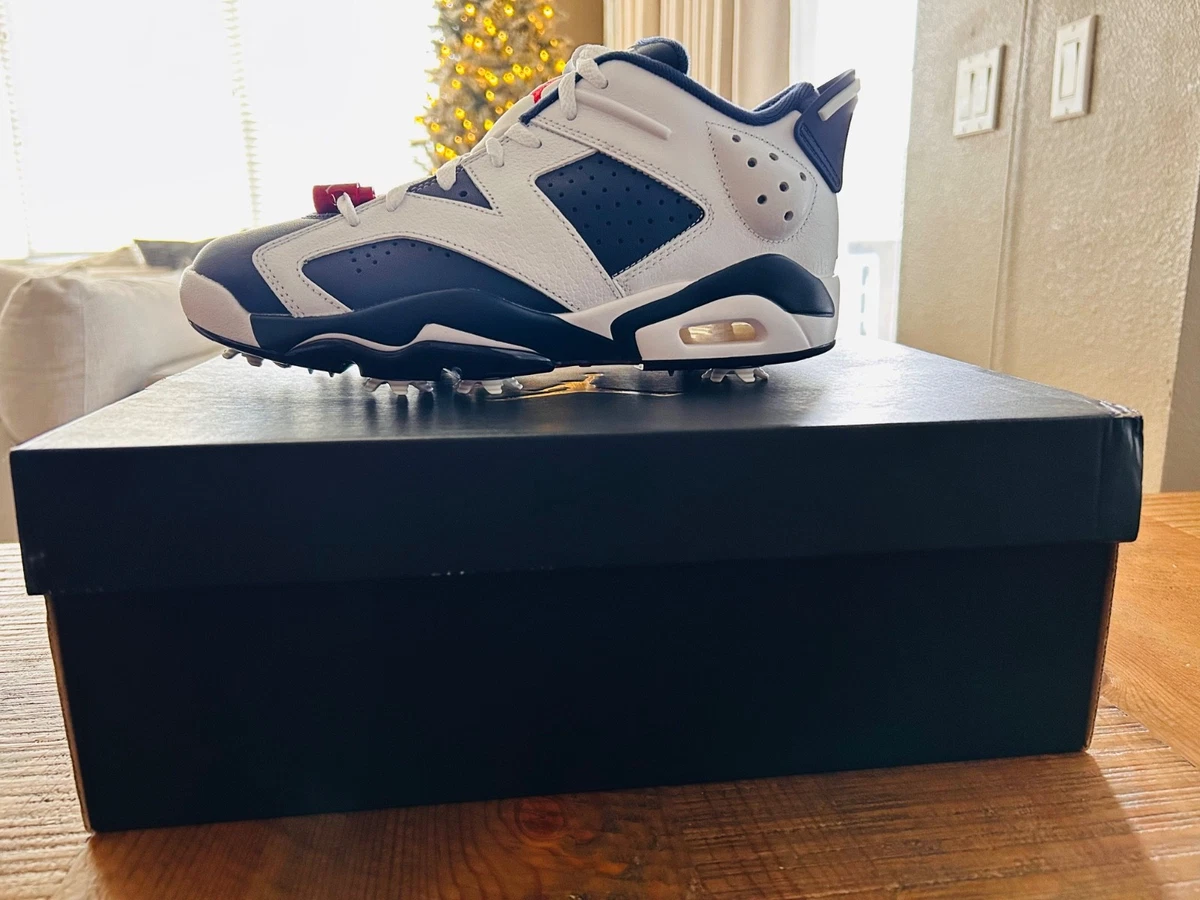 Jordan 6 Retro Golf Low Olympic for Sale | Authenticity Guaranteed