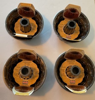 4 Kaisercast 3 Cup Capacity Original Kaiser Backform Bundt Cake Pans