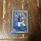 Jaxson Dart Topps Chrome Refractor #306 NY Giants RC