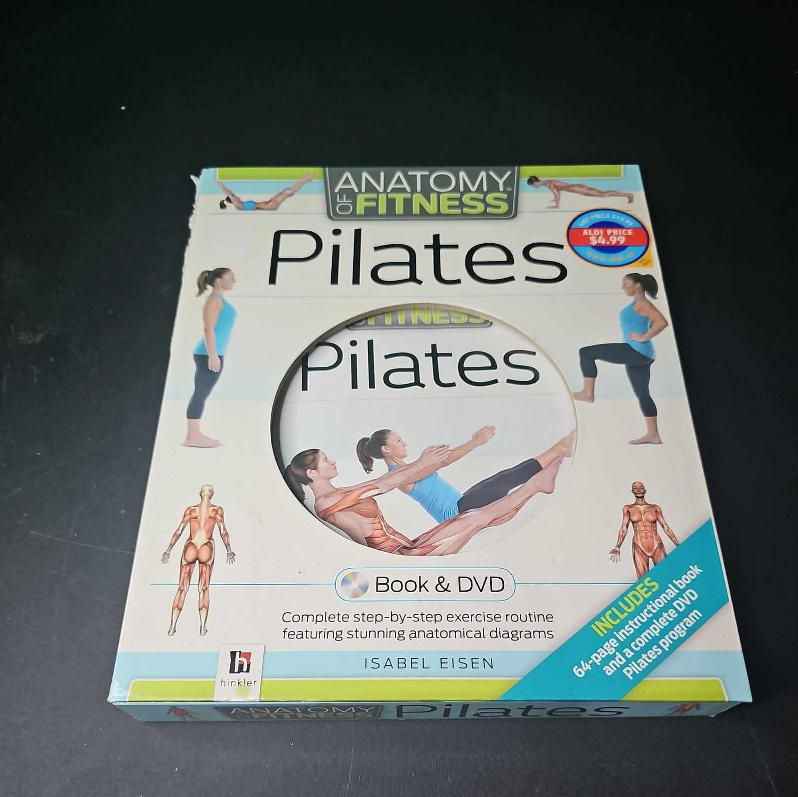 Anatomy of Fitness Pilates Book & DVD set. B