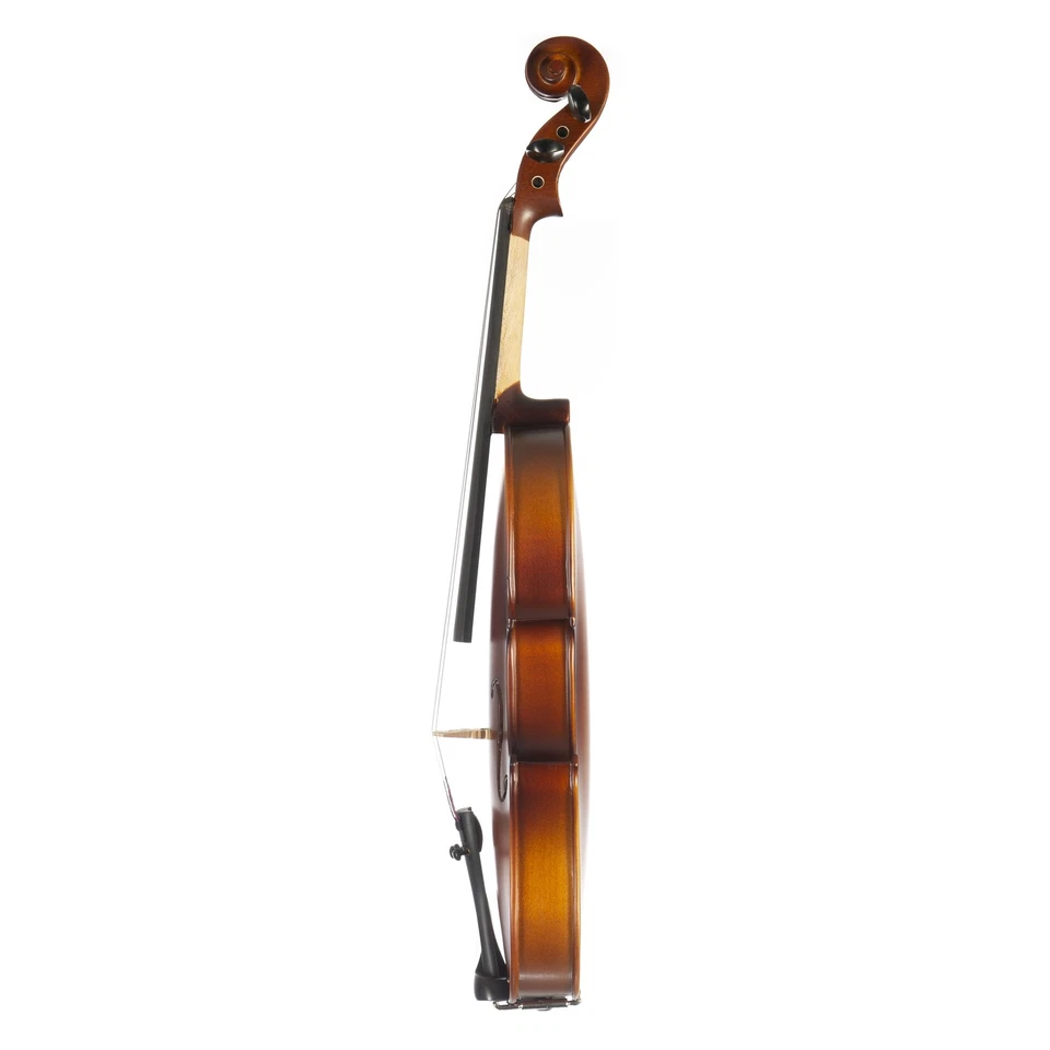 FVN-110 Violine 1/4, Massiv Ahorn, Fichte, Ebenholz, Carbon, Brasilholz, Etui - Bild 3 von 4