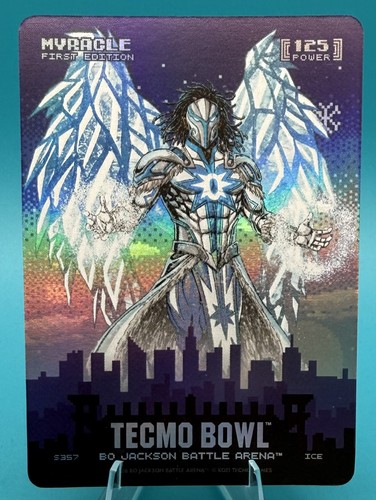 2026 Bo Jackson Battle Arena Tecmo Bowl Myracle - Skyline Battlefoil - Ice