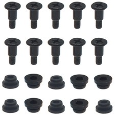 10 Pcs 3.5 Inch Hard Disk Drive Shock Absorbing Screws PC Hard Disk Drive Mou...