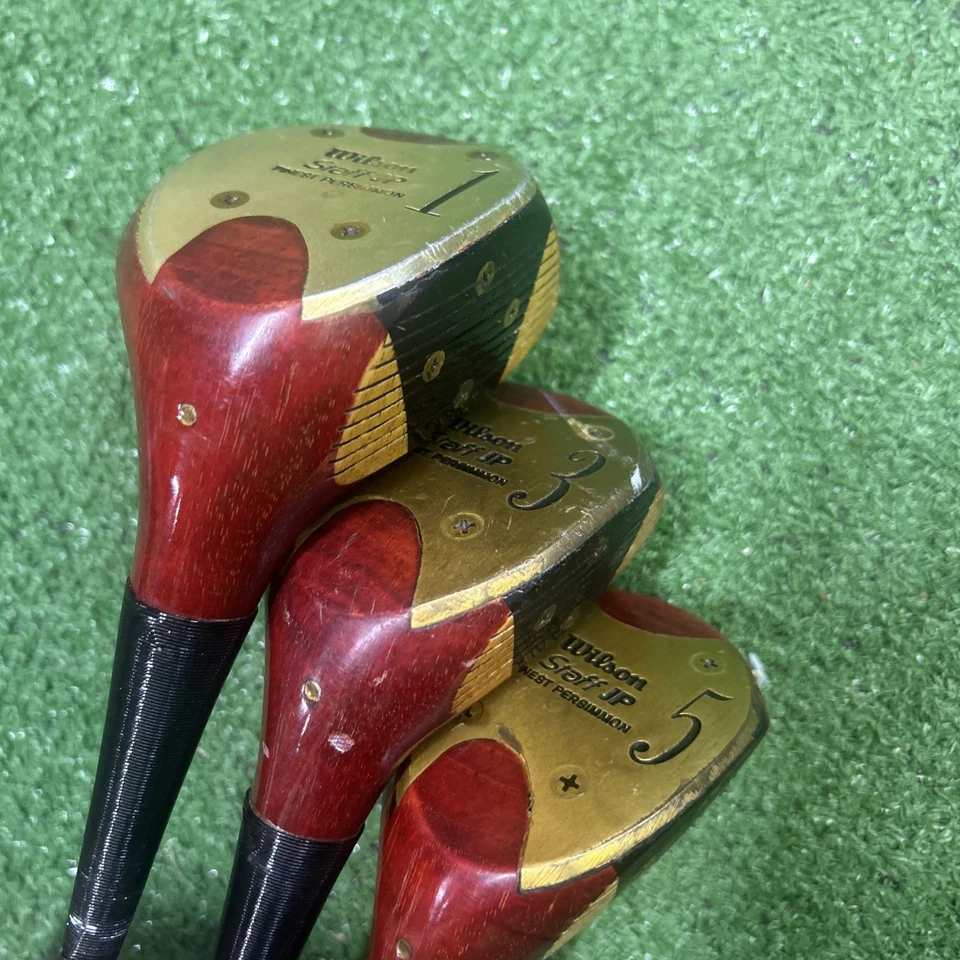 Wilson Staff JP Caqui 4300 Tour Bloque 1, 3, 5 Madera Eje Dinámico de Acero Foto 2 de 4