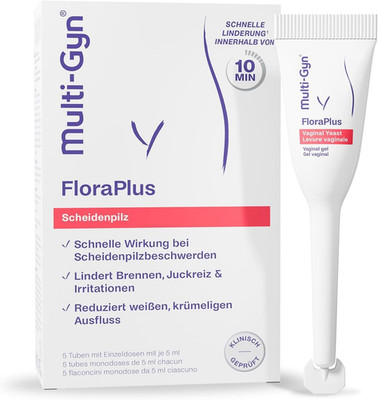 Multi-Gyn Floraplus Intimcreme - Behandelt Symptome Von Scheidenpilz - Sofortige