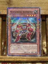 Konami Morphtronic Boomboxen DT02-EN052 Duel Terminal Parallel Rare Holo Yu-Gi-…