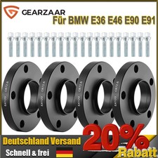 4x20mm Spurverbreiterung für BMW E36 E46 E90 E91 E92 E60 E61 - Spurplatten 5x120