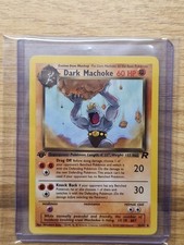 Pokemon 2000 WOTC Team Rocket 1. Edition Dark Machoke 40/82 - Near Mint