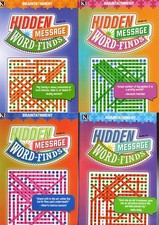 Large Print Hidden Message Word - Finds All New Puzzles - Vol.189 - 192