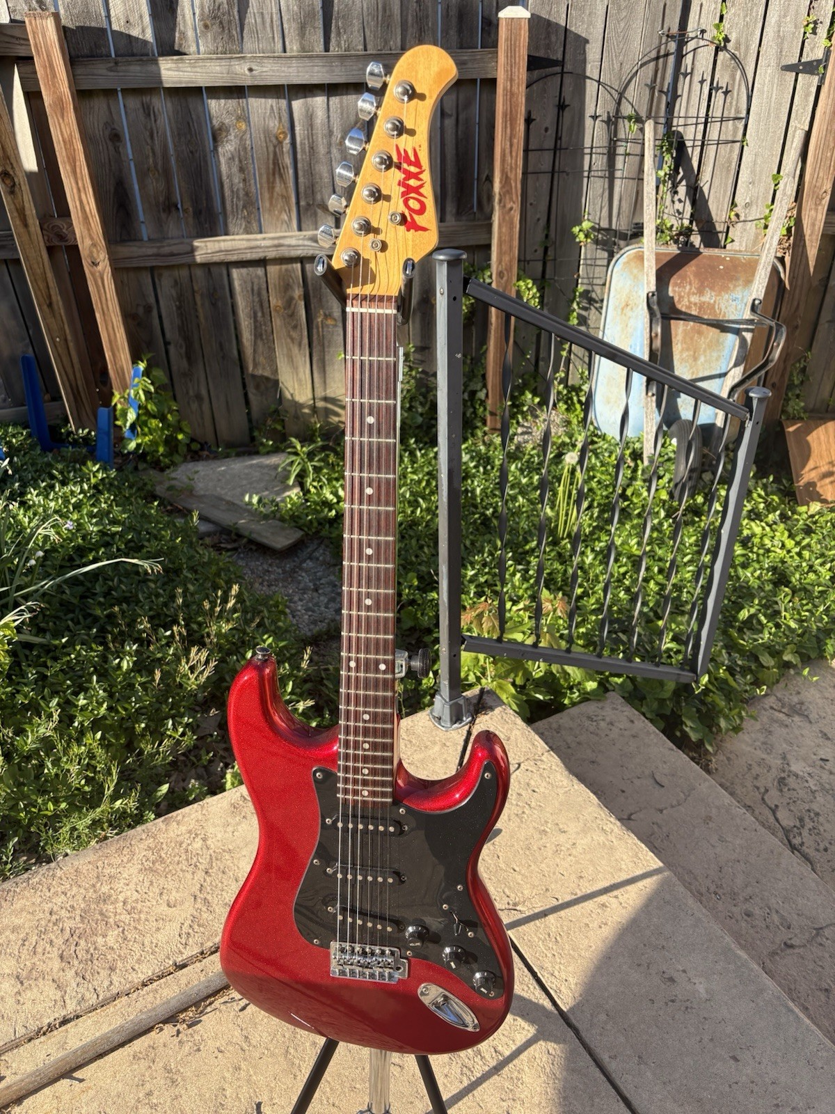1980s Barrington Foxxe Electric Guitar - Parts Made in Japan Assembled In The US