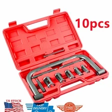 Valve Spring Compressor C Frame Service ATV Auto Motorcycle Pusher Tool Kit Set