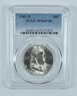 MINT STATE FULL BELL LINES 1961-D FRANKLIN HALF DOLLAR * PCGS MS 64 FBL