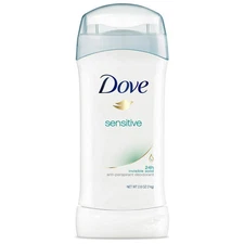 Dove Sensitive Antiperspirant & Deodorant Invisible Solid 2.6oz