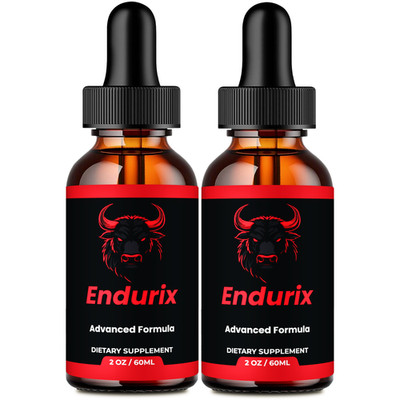 Endurix Drops, Official Endurix Supplement Droppers - Maximum Strength (2 Pack)