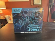 Pokemon TCG Phantasmal Flames Elite Trainer Box ETB - Early Release box