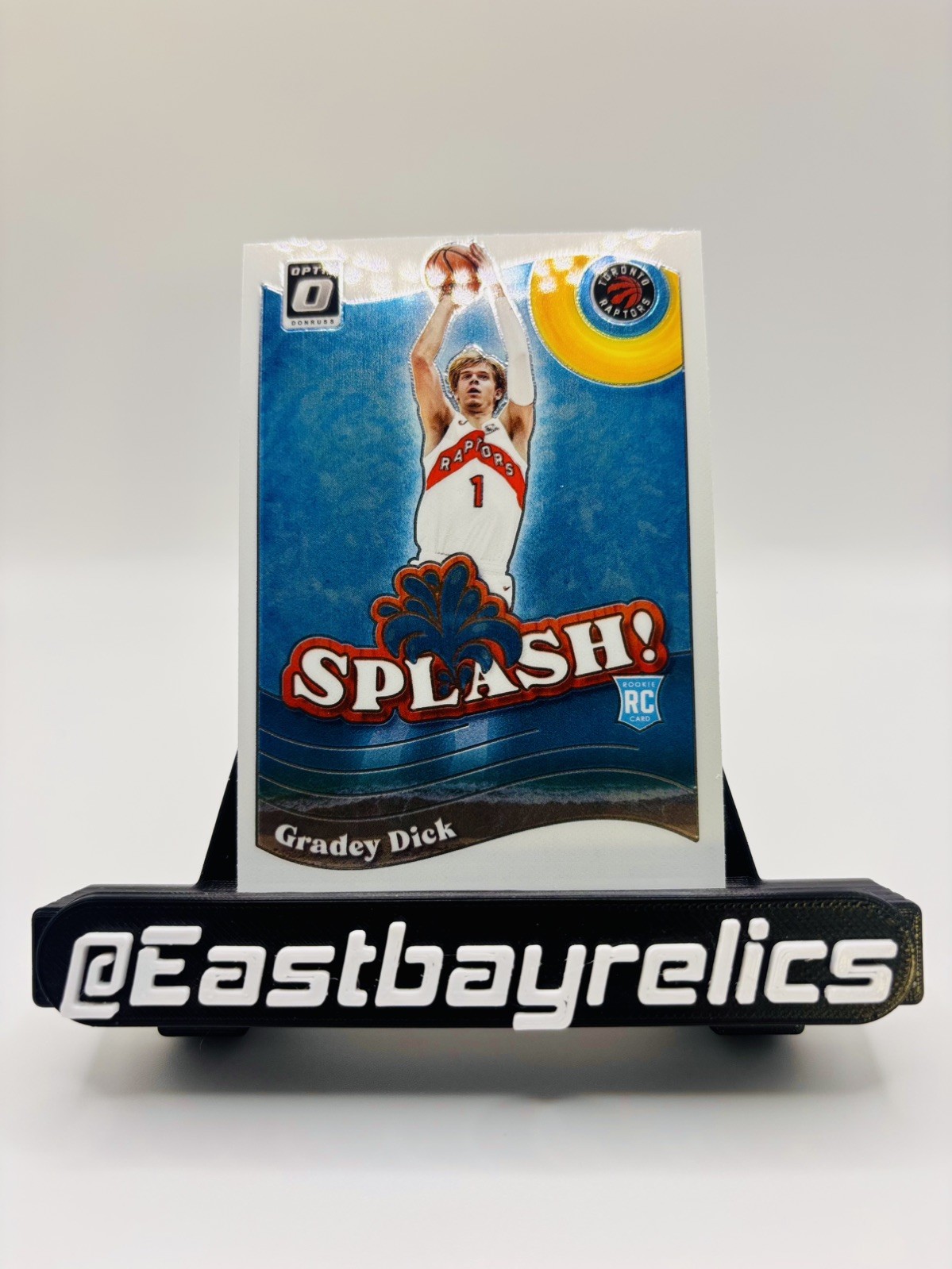 2023-24 Donruss Optic NBA Gradey Dick Rookie Splash #9 - Raptors Mint