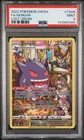 2022 POKEMON SWORD & SHIELD LOST ORIGIN #TG06 FULL ART/GENGAR PSA 9