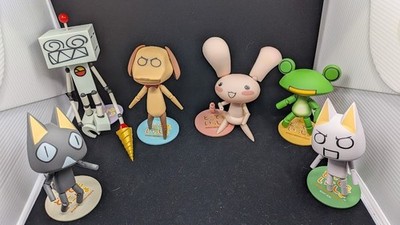 Kaiyodo Revoltech Doko Demo Issyo 6-Figure Complete Set w/ Stands | Toro & Frien