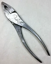 Crescent Tool Co. 923-7 Flush-Pivot Slip Joint Pliers with Side Cutters USA Tool