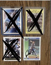 Travis Fryman signed baseball card autograph.  Pick which one you want