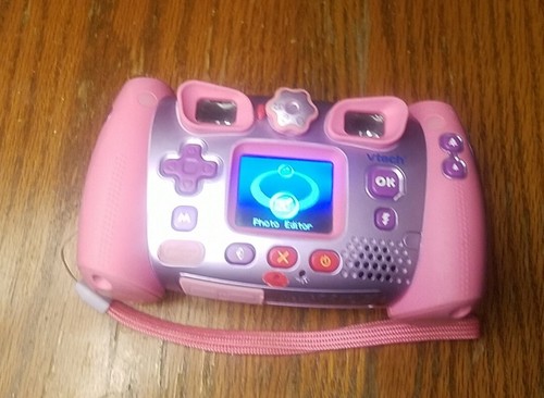 Vtech Kidizoom Camera Pix Megapixel 4x Digital Zoom Pink Camera Only. Works - Picture 3 of 4