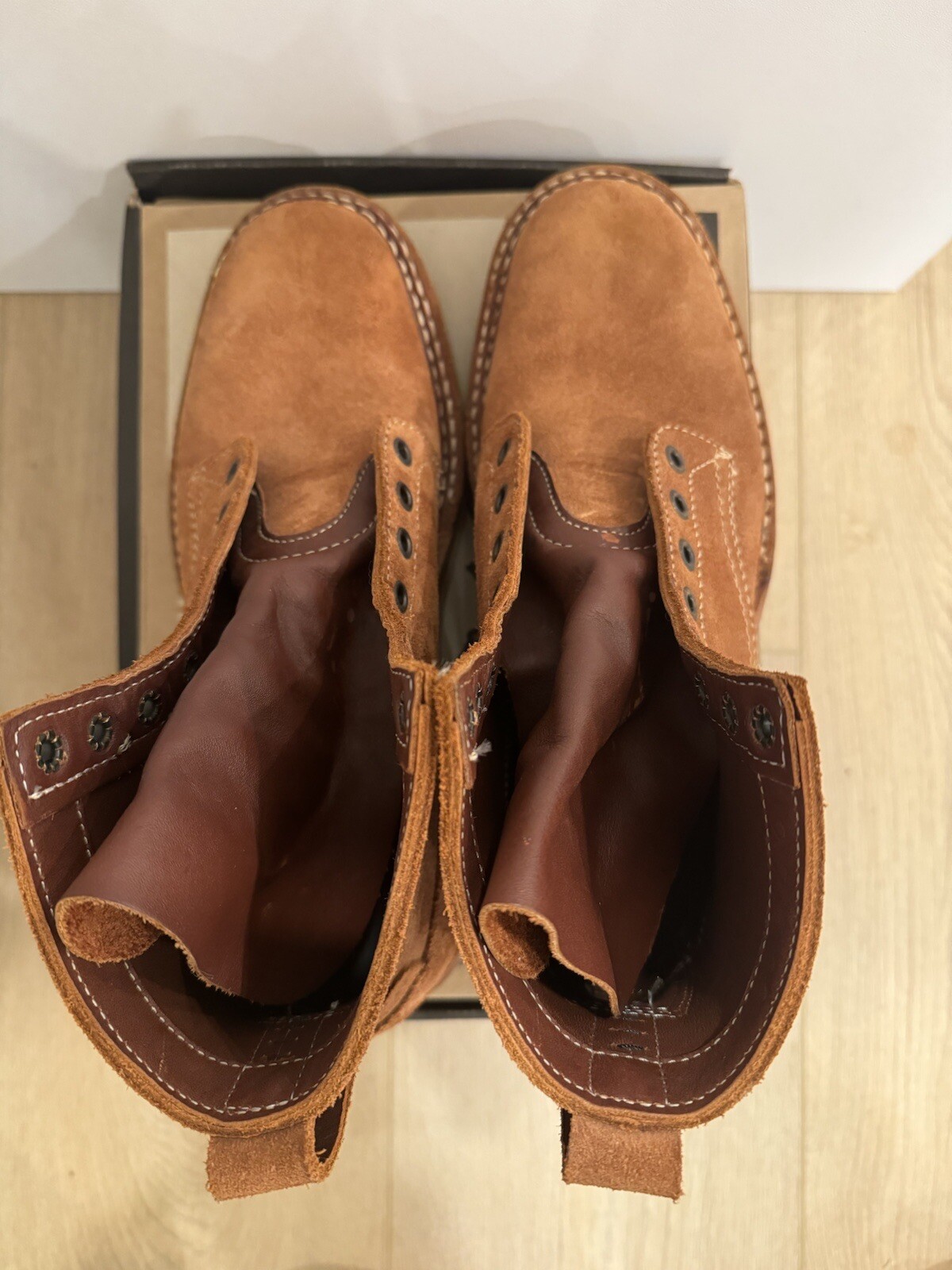 White's Boots 350CS Red Dog Roughout Rambler Size 10D Worn once!! eBay